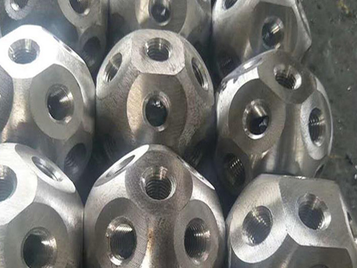 广汉螺栓球网架杆件制作